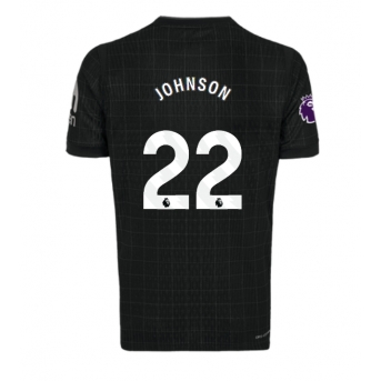 Billige Fotballdrakt Tottenham Hotspur Brennan Johnson #22 Replika Bortedrakt 2025-26 Kortermet